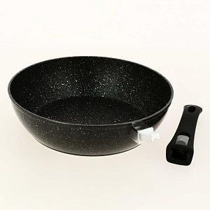 Сковорода глубокая 28см CRISTELLE Black stone кованый алюминий Cr2379 000000000001205270