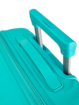 Чемодан на колесах S (36х22х55см) ромб тиффани PP 000000000001226546