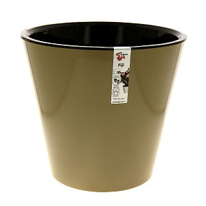 Горшок Фиджи D 330 мм/16 л на колесиках шоколадный ING1557ШОК 000000000001185206