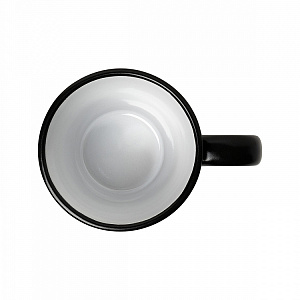 Кружка 300мл DE'NASTIA СКАНДИ Клетка черный/белый керамика 000000000001224468