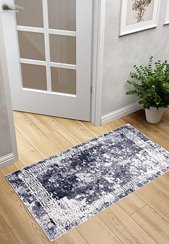 Коврик универсальный 80x150см LUCKY Мрамор2 серый 100% полиэстер 000000000001211051