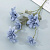 Цветок искусственный Георгин 53см голубой 000000000001218326