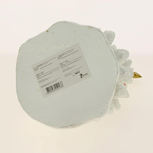 Новогодняя фигурка Нарядная Ёлка Светлая из полирезины / 27х16х15см арт.80072 000000000001191420