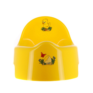 Горшок детский Idea, желтый 000000000001129791