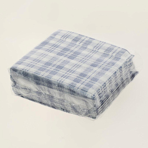 Салфетки 50листов Декор клетка 000000000001163278