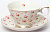 Набор чайный фарфор 8шт (4 чашки 230мл + 4 блюдца) подарочная упаковка Эсмира Balsford 178-43012 000000000001200566