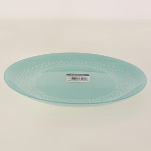 Тарелка десертная 20,5см SIMPLY SPLASHY TURQUISE Опал Q0298 000000000001198024