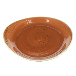 Асимметричная тарелка Craft Steelite, терракотовый, 15.5 см 000000000001123966