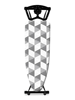 Доска гладильная 122х42см NIKA SPORT со штрихами металл/хлопок 000000000001227551