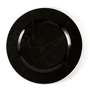 Тарелка обеденная 25см TULU PORSELEN Lale with gold rim фарфор 000000000001212889