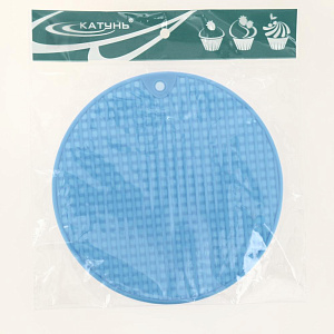 Подставка под горячее силикон круглая Катунь №1 КТ-S-101 000000000001201458