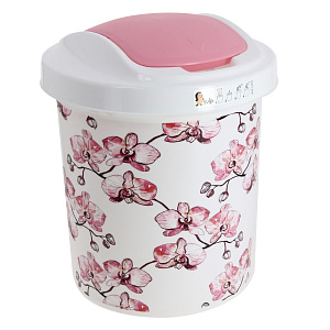 Контейнер для мусора Орхидеи Swip, 12л 000000000001154011