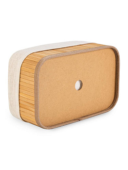 Набор корзинок для мелочей 3шт(30х20х12см,26х16х10см,22х12х8см) прямоугольный натуральный бамбук 000000000001227432