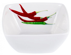 Набор салатников 2шт 10см фарфор Перец подарочная упаковка Party Time GUTERWAHL 102-01019 000000000001197785