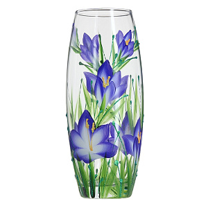 Ваза для цветов Яблоко-С, 25 см, стекло 000000000001153913