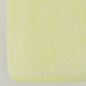 Полотенце кухонное 40x60см LUCKY желтое микрофибра 100% полиэстер 000000000001207681