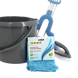 Запасной блок для плоской швабры Servitta, микрофибра 000000000001133999