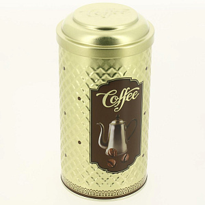 Банка для сыпучих продуктов 900мл НОВЫЙ АРГУМЕНТ Кофе микс жестяная 000000000001153169