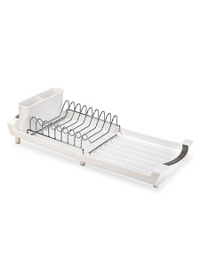 Сушилка для посуды 29,5x20x11,5см белый нержавеющая сталь/железо/полипропилен 000000000001229347