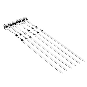 Набор плоских шампуров Boyscout, 45 см, нержавеющая сталь, 6 шт. 000000000001141513