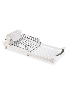 Сушилка для посуды 29,5x20x11,5см белый нержавеющая сталь/железо/полипропилен 000000000001229347