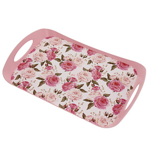 Поднос с ручками Романтика, 41х27 см 000000000001177022