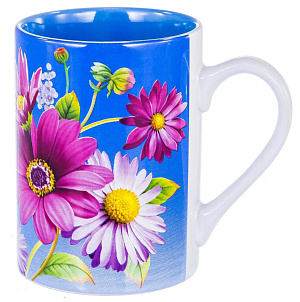 Набор кружек,4шт,310мл,мет/ст,пд/уп,АНЕМОНЫ,111-09002 000000000001178504