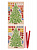 Новогодний набор для творчества Елочка со снежинками (заготовка елки из картона, елочные игрушки из картона, лента, скотч) 13х20х0,9 000000000001191295