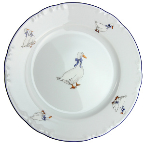 Тарелка Констанция Гуси Люкс Хауз, 19 см 000000000001005951