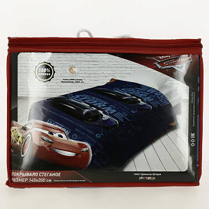 Покрывало 145*200 стеганое.100%хлопок.бязь"Непоседа"Ассорти лицензия471192 000000000001188777