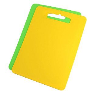 Доска разделочная 2шт 29х21см ПОЛИМЕРБЫТ Комфорт пластик 000000000001075036