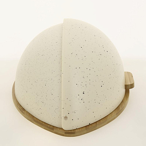 Хлебница OLAFF 44х28х20см основа, ручка -бамбук, крышка полистирол, подарочная упаковка.184-18002 000000000001201279