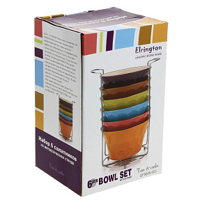 Набор салатников Elrington, 450мл, 6 шт. 000000000001163798