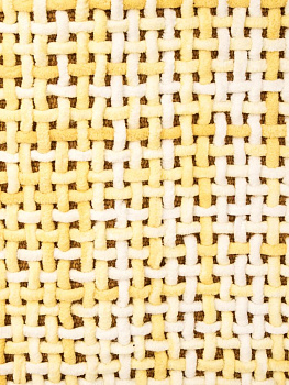 Коврик для ванной 50х80см LUCKY Wicker противоскользящий желтый хлопок/полиэстер 000000000001225650