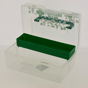 Контейнер для аптечки0,8л аптечка дорожн с вкладыш 17х10,8х7,8см пластик 4330903 000000000001116635