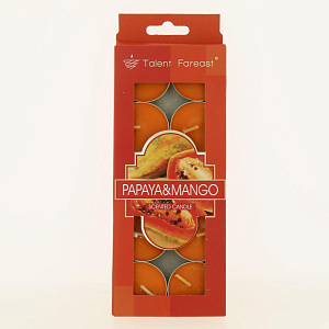 Декоративная Свеча гильза Арома 10шт R010691 000000000001197136