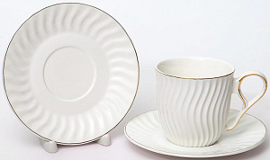 Набор чайный 12 предметов (чашка 260мл-6шт/ блюдце-6шт) BALSFORD Фюжн подарочная упаковка фарфор 000000000001200556