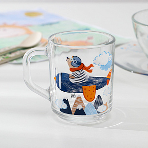 АВИАТОРЫ Набор для завтрака 3 предмета ОСЗ стекло 000000000001219519