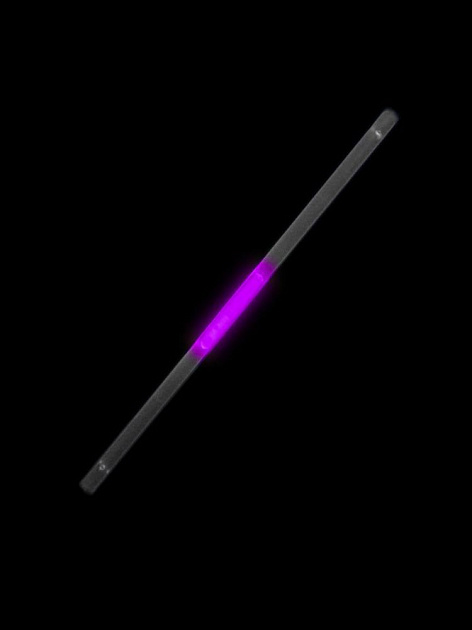 Светящаяся соломинка (трубочка для питья) карнавальная Розовая с химическим источником света 6шт 21x0,6x0,6см 81527 000000000001201855