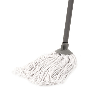 Швабра МОП FORA кругл.с рукояткой 120см со смен. насадкой 140гр, стикер, КМВ066/F050138 000000000001186745