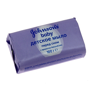 Твердое мыло Перед сном Johnsons baby Carefree, 100 гр. 000000000001025249
