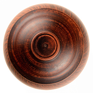 Горшочек для запекания 800мл коричневый дымленая керамика 000000000001211392