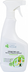 Средство для мытья стёкол и зеркал CLEAN HOME 500мл 433 000000000001201247