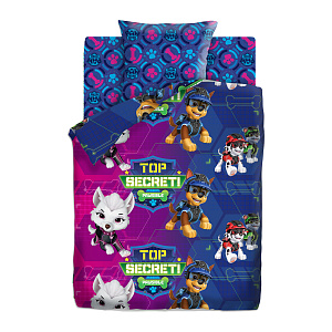 КПБ 1.5сп.Щенячий патруль  Щенки шпионы,100%хл,бязь,пл120гр 000000000001180897