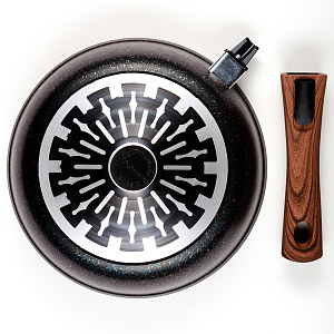 Сковорода 24см Granit Ultra Induction blue антипригарное покрытие съемная ручка алюминий 000000000001208436