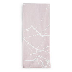Полотенце кухонное 35х60см LUCKY Мрамор пыльная роза хлопок 100% 000000000001218606