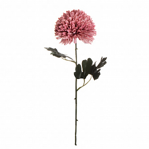 Цветок искусственный Одуванчик 56,5см розовый 000000000001218386