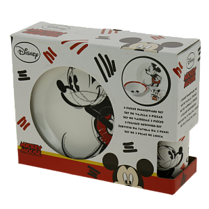 Набор детский посуды 3 предмета STOR Микки Набросок керамика 000000000001193162