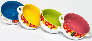 Салатник 520мл ELRINGTON КАЛЕЙДОСКОП фиалка керамика 111-09017 000000000001205645