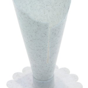 Салфетница 7,4х7,4х15,2см MARTIKA листок пластик 000000000001067349